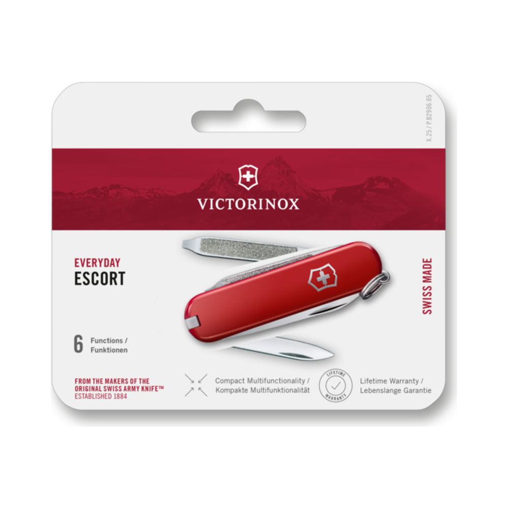 [VIC-0.6123.B] Escort 58 mm red blister