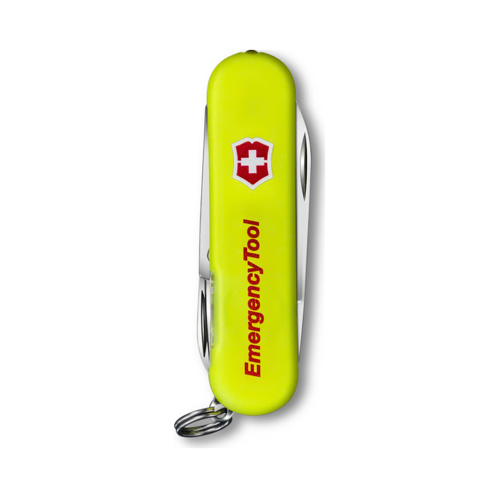 [VIC-0.6226.E808] Signature Lite, 58 mm, Emergency Tool, yellow luminescent