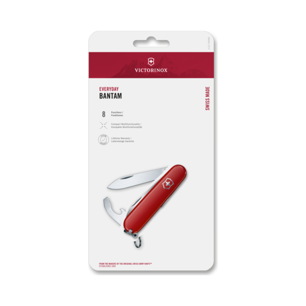 [VIC-0.2303.B1] Bantam, 84 mm, red, Blister