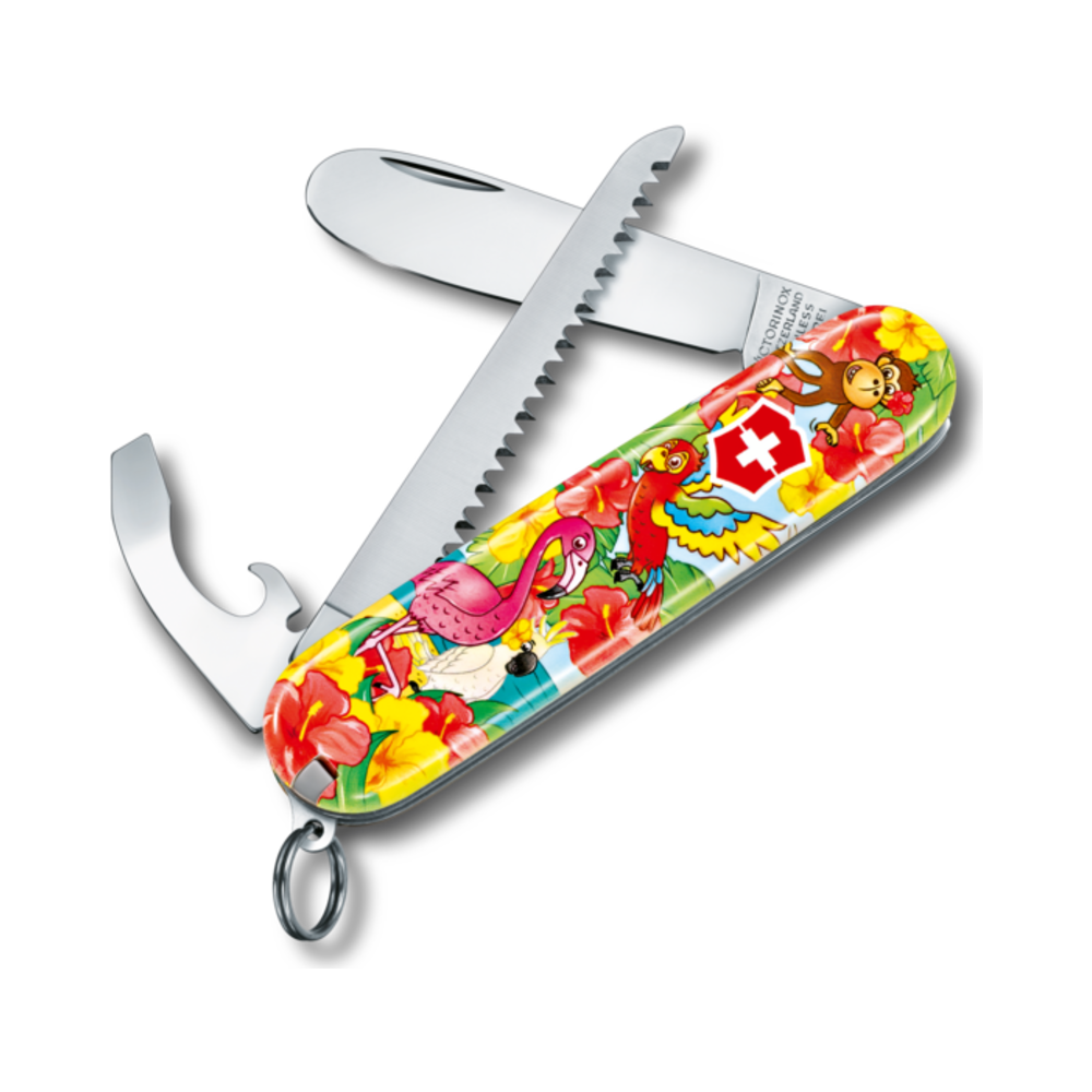 [VIC-0.2373.E3] My First Victorinox Animal-Edition, 84 mm, Parrot