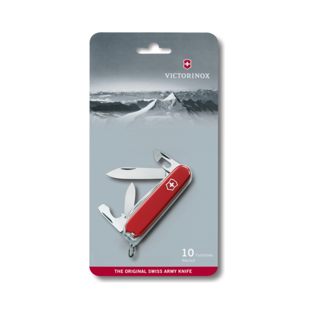 [VIC-0.2503.B1] Recruit, 84 mm, red, Blister