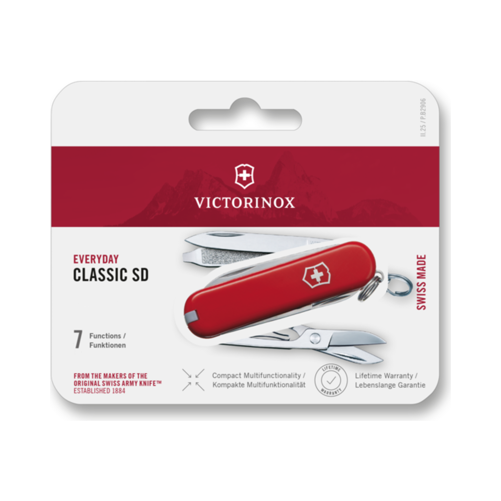 [VIC-0.6223.B] Classic SD, 58 mm, Red, Blister