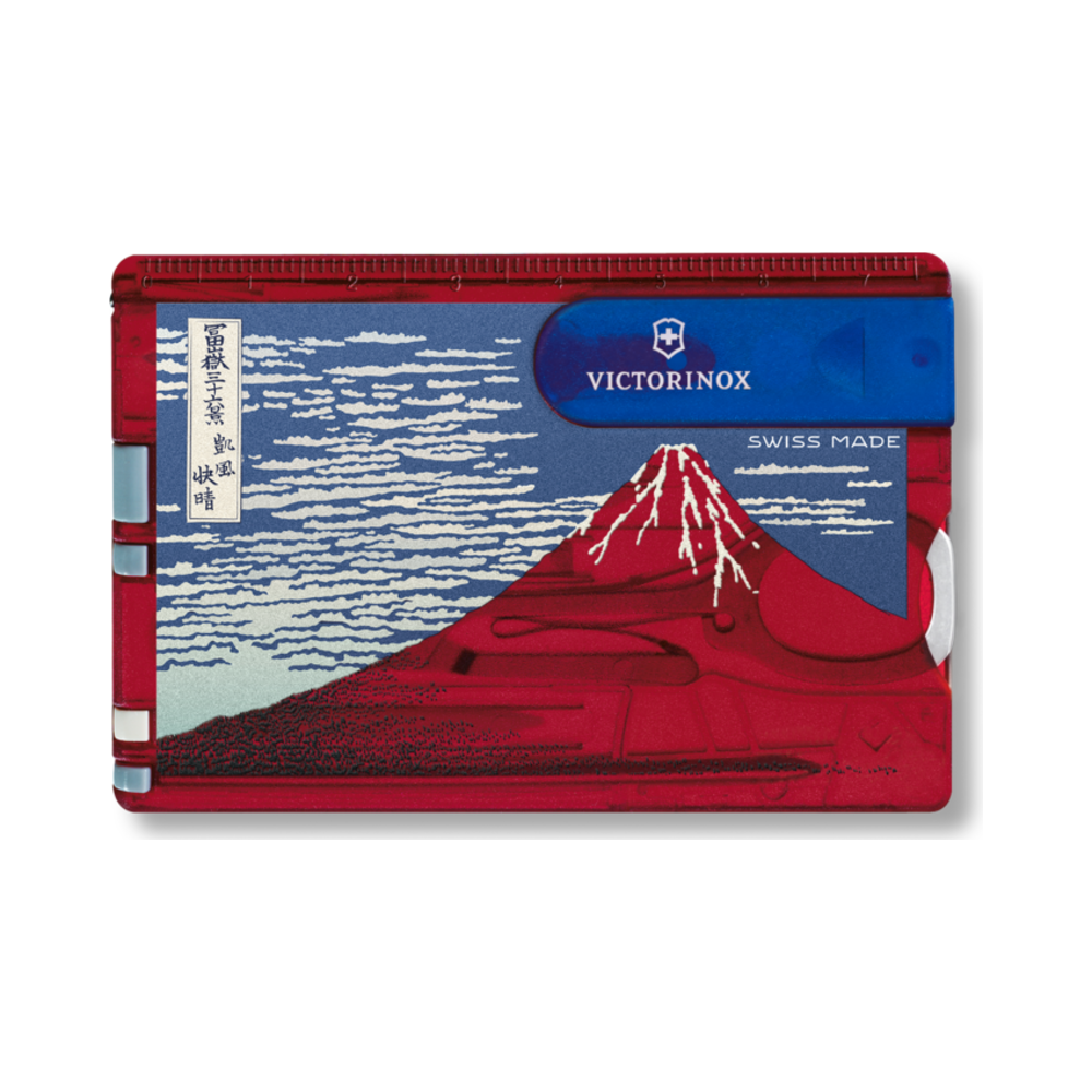 Swiss Card Classic, red transparent