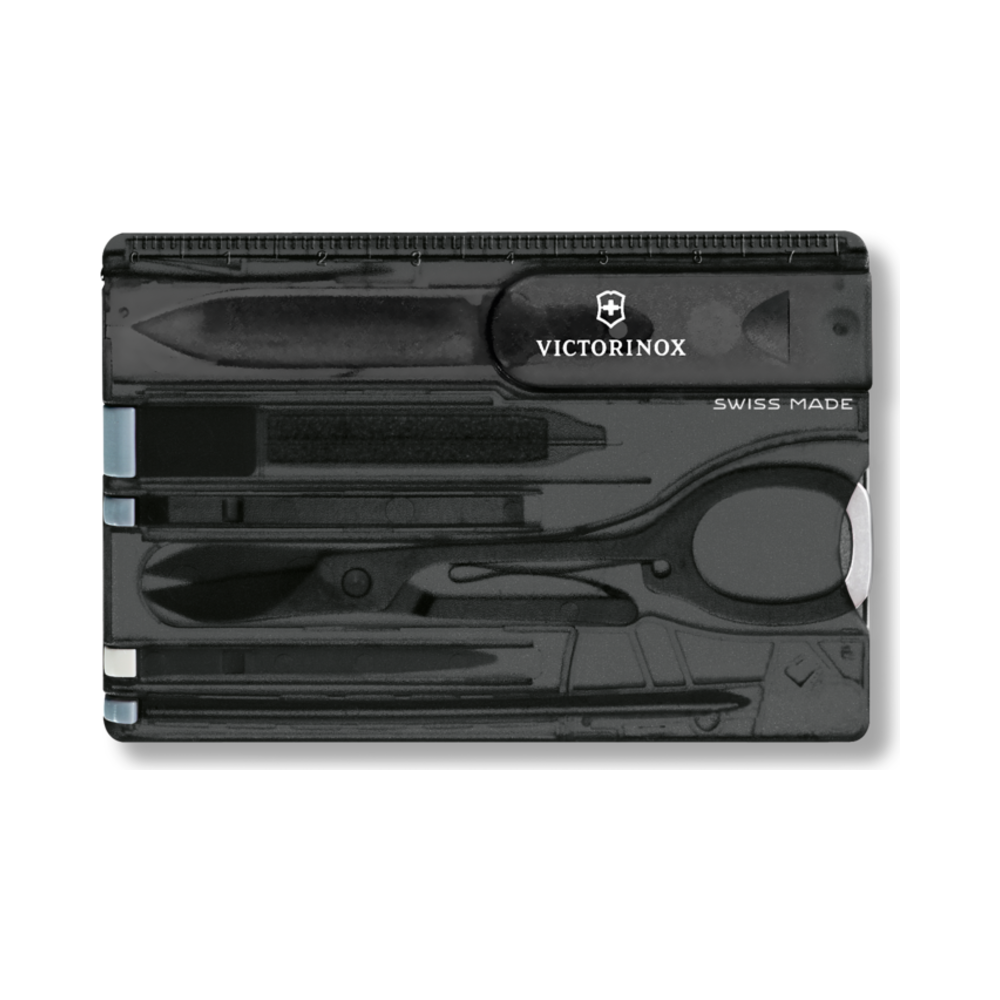 [VIC-0.7133.T3] Swiss Card Classic, black transparent