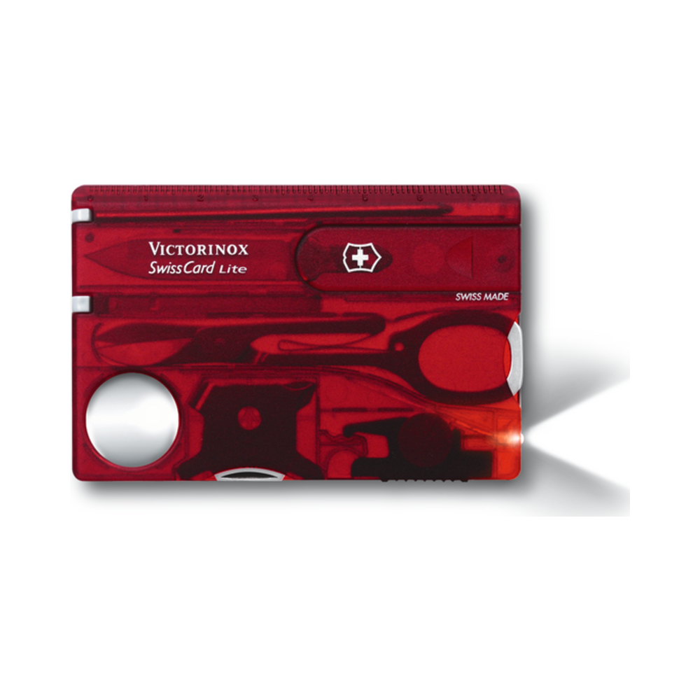 [VIC-0.7300.T] Swiss Card Lite, red transparent