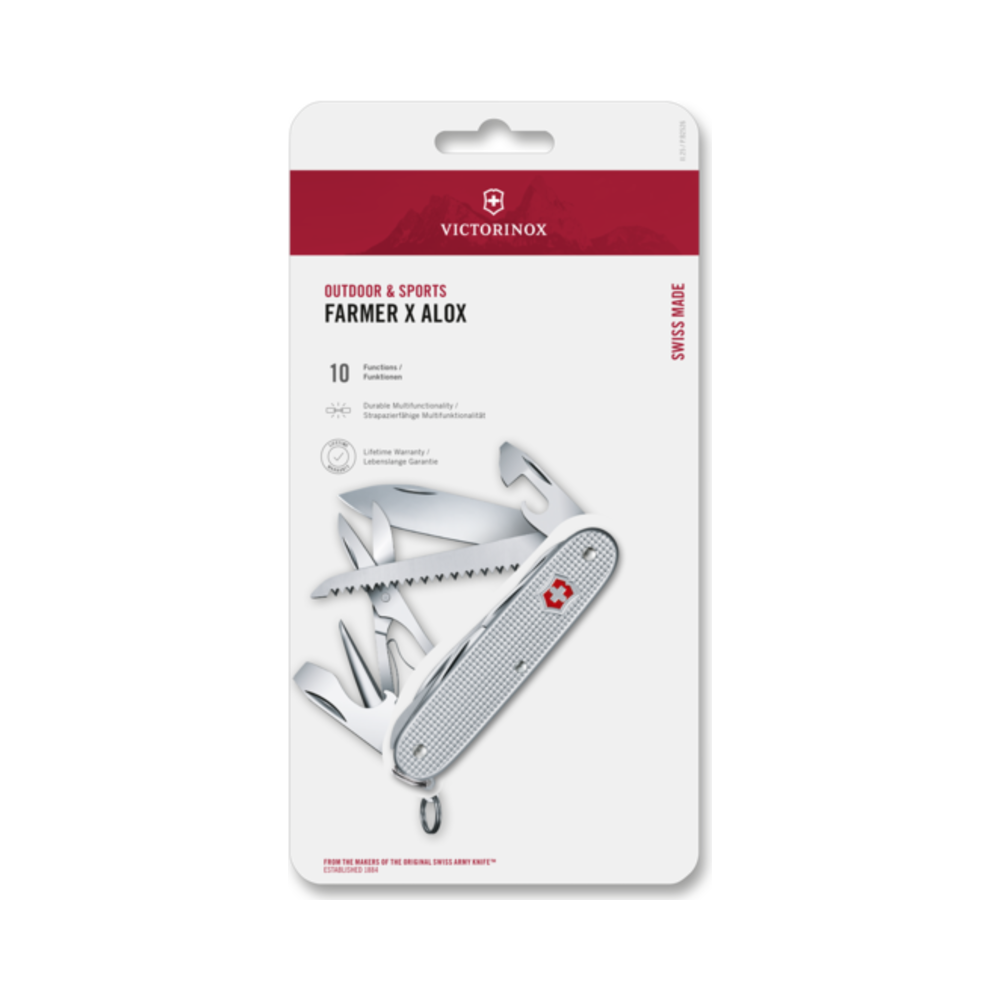 Farmer X Alox, 93 mm, silver, blister