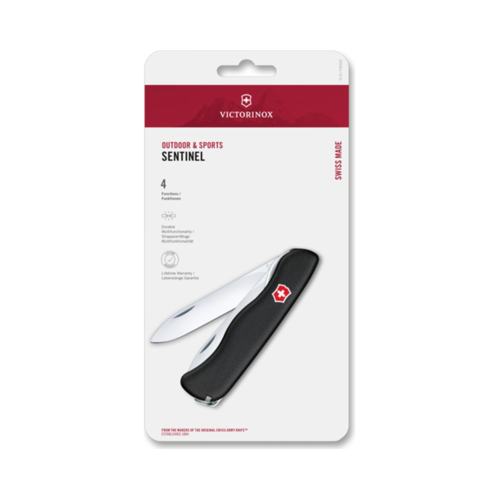 Sentinel, 111 mm, black, Blister