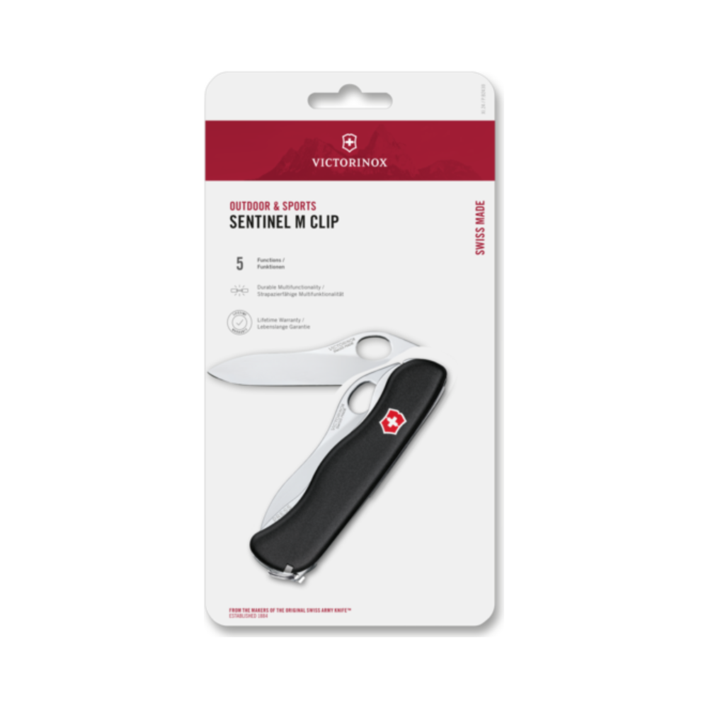 [VIC-0.8416.M3B1] Sentinel M Clip, 111 mm, black, blister