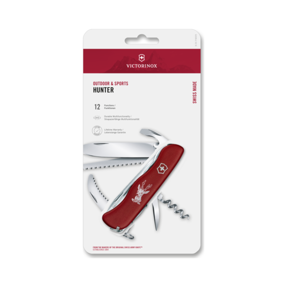 [VIC-0.8573.B1] Hunter, 111 mm, red, blister