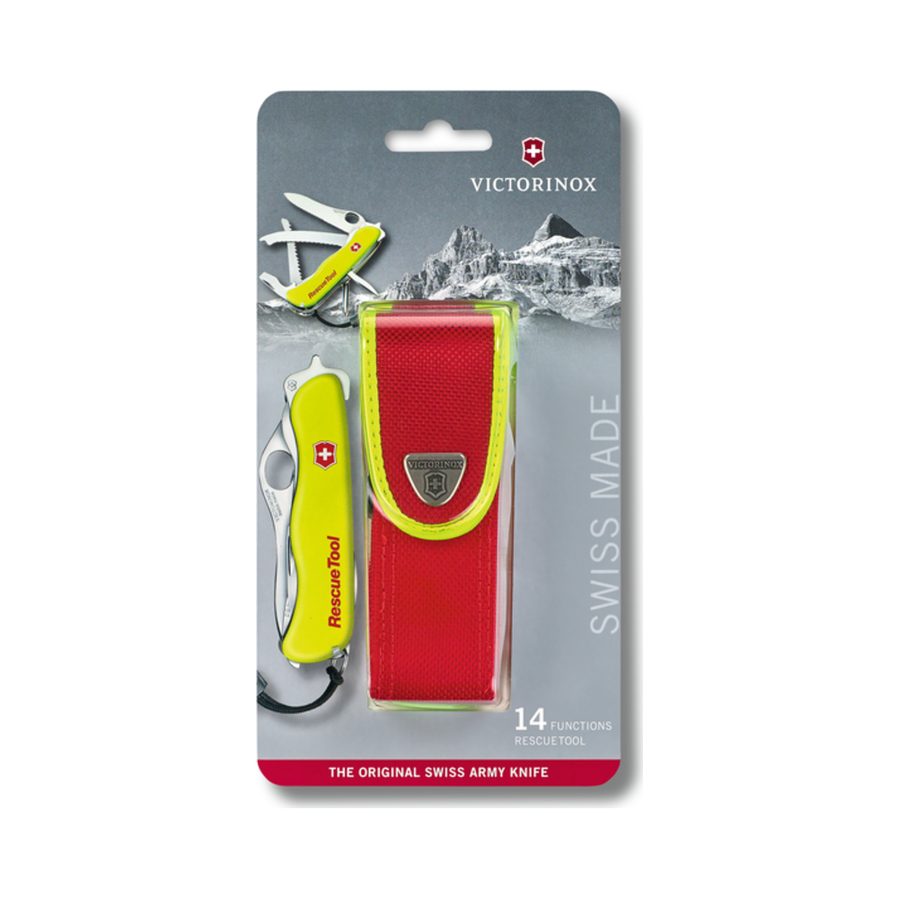 Rescue Tool MW, 111 mm, yellow luminescent, Blister