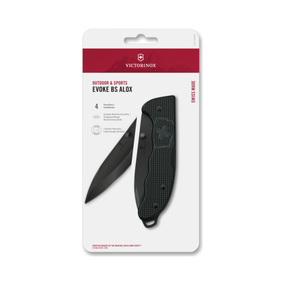[VIC-0.9415.DS23B1] Evoke BS Alox, black, blister