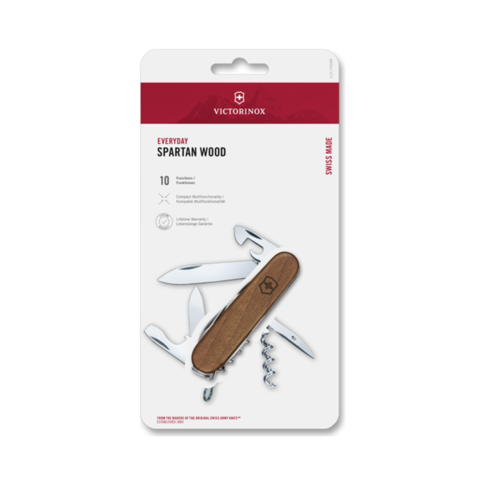 [VIC-1.3601.63B1] Spartan Wood, 91 mm, brown, Blister