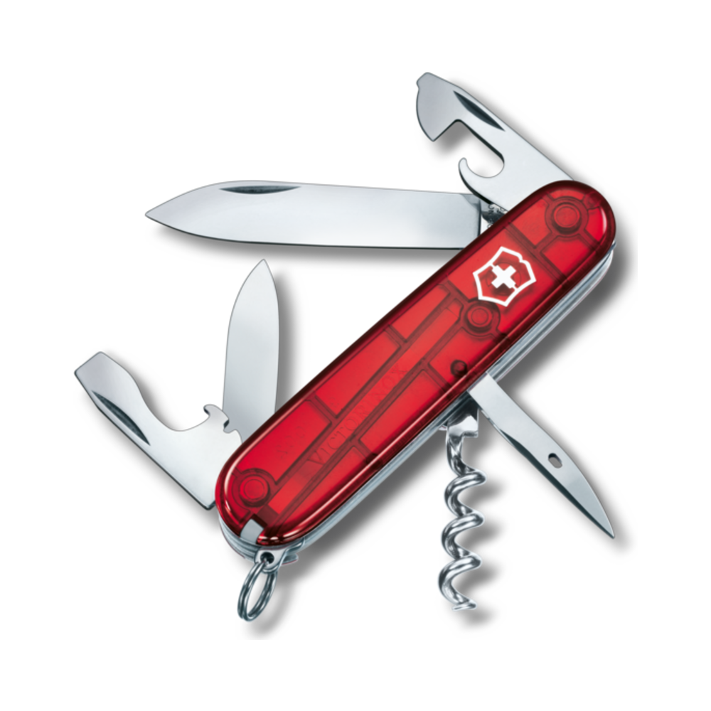 Spartan, 91 mm, red transparent