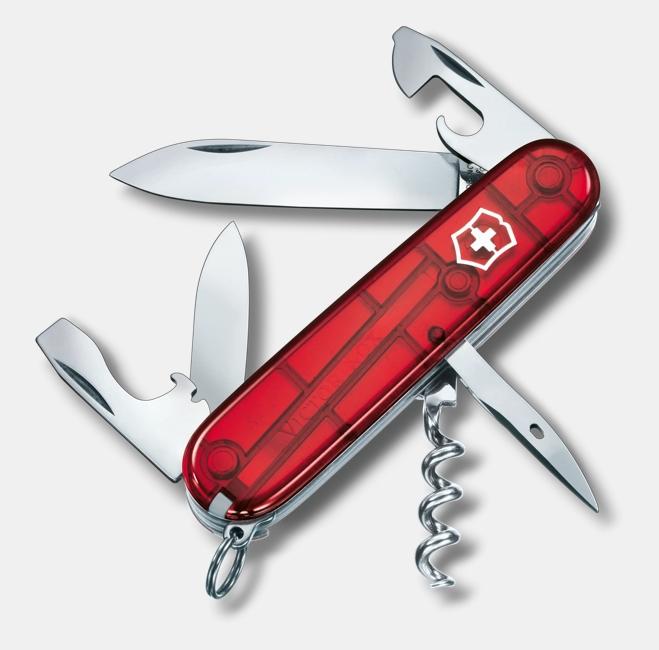 Spartan, 91 mm, red transparent, Blister