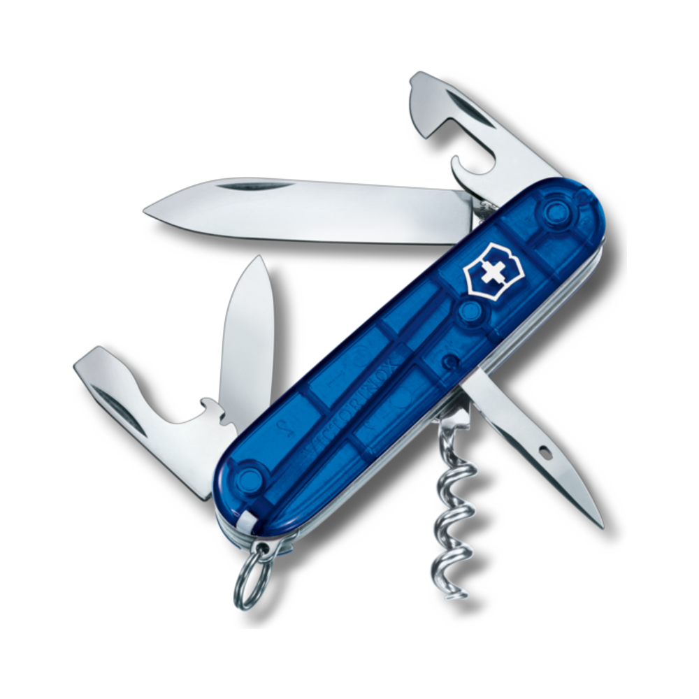 Spartan, 91 mm, blue transparent