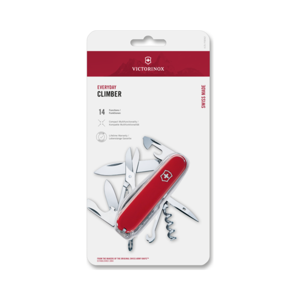 [VIC-1.3703.B1] Climber, 91 mm, red, Blister