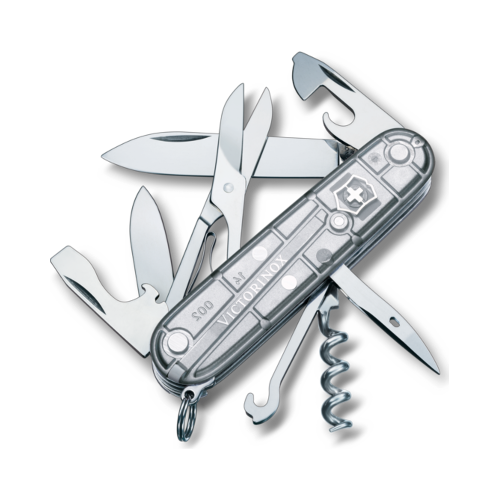Climber, 91 mm, silver transparent