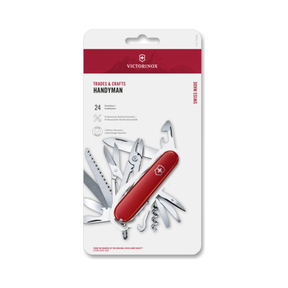 Handyman, 91 mm, red, blister