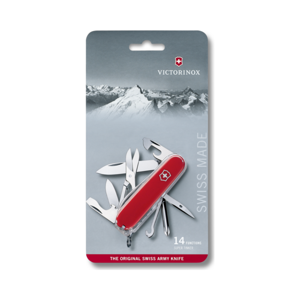 Super Tinker, 91 mm, red, Blister