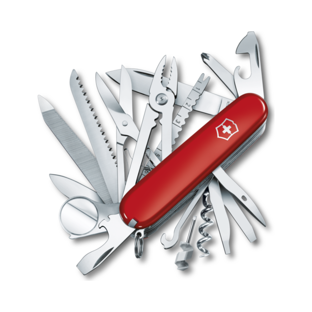 Swiss Champ, 91 mm, red