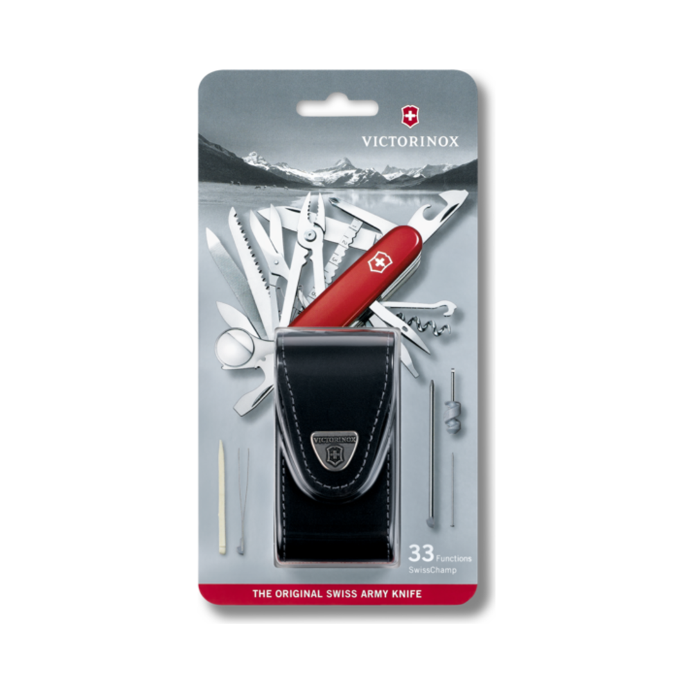 [VIC-1.6795.LB1] Swiss Champ, 91 mm, red, Blister