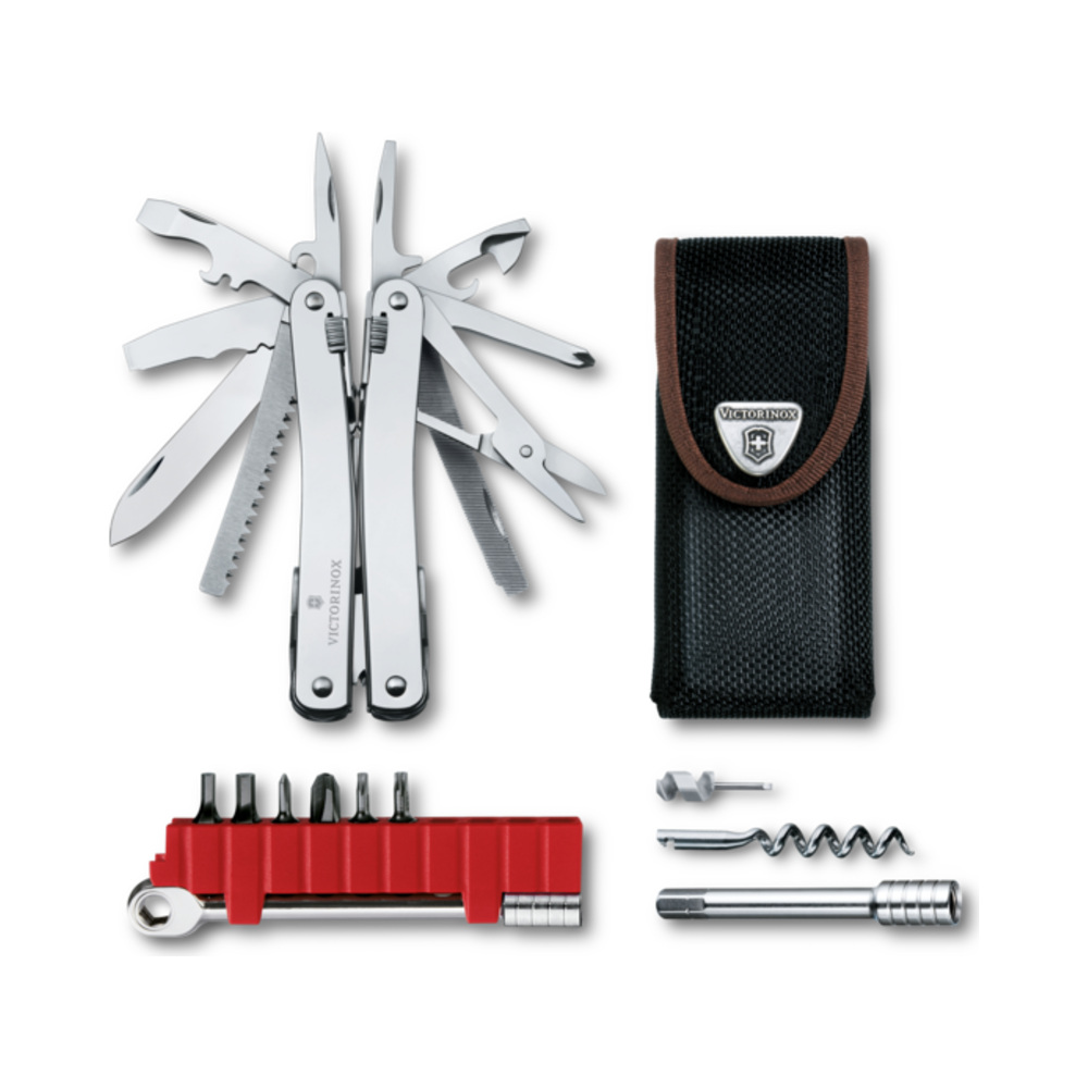 [VIC-3.0236.N] Swiss Tool Spirit X Plus Ratchet, silver