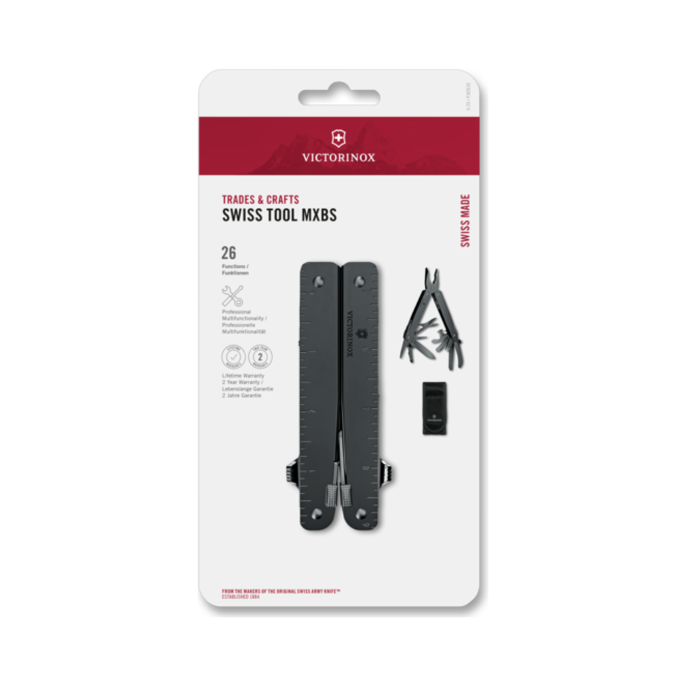 Swiss Tool MXBS, black, blister