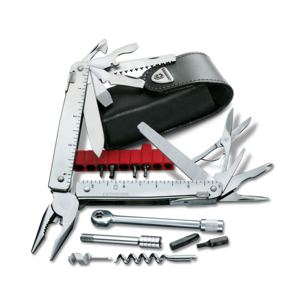 Swiss Tool X Plus Ratchet, silver