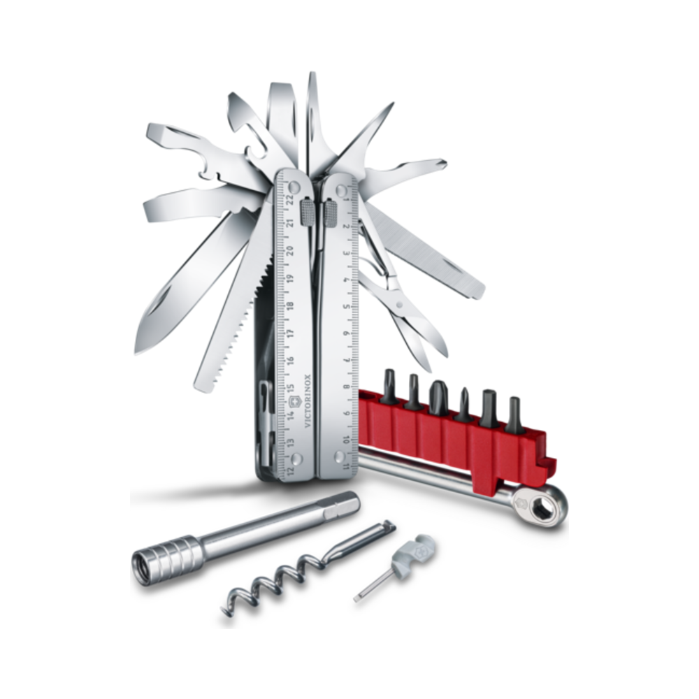 Swiss Tool X Plus Ratchet, silver