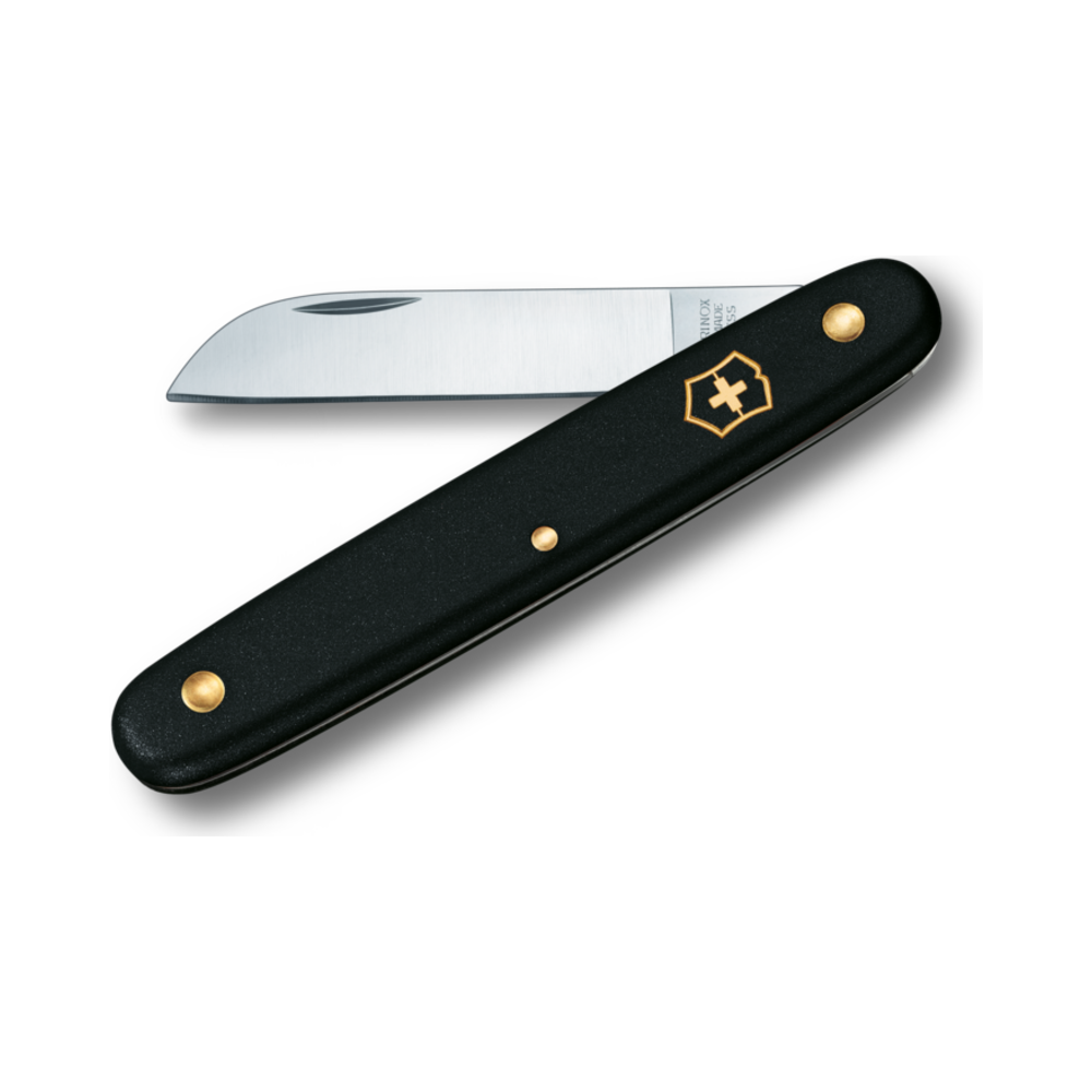 [VIC-3.9050.3] Floral knife, black