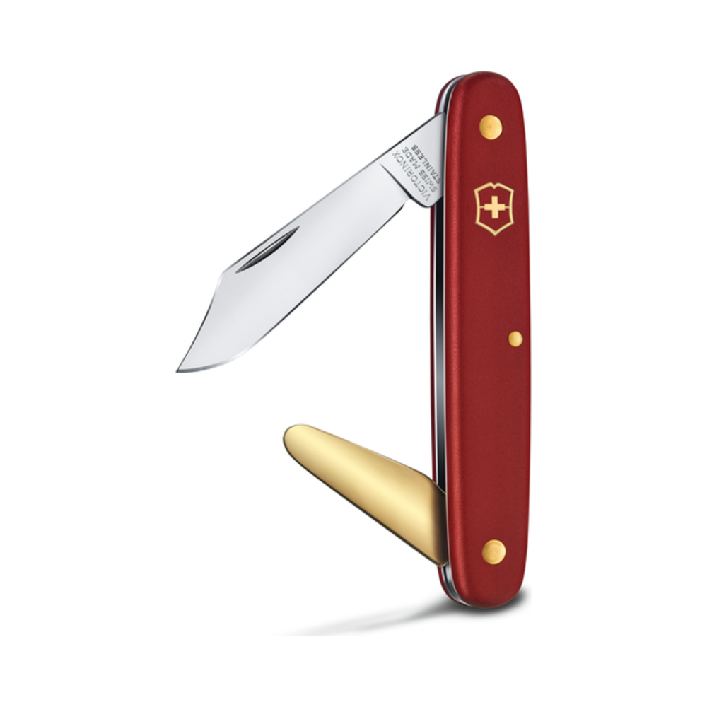 [VIC-3.9110.B1] Budding Knife 2, red, Blister