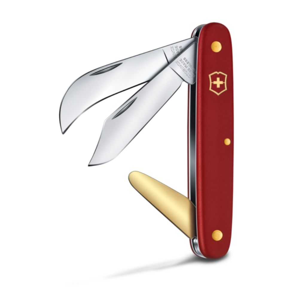 [VIC-3.9116.B1] Budding- and Pruning Knife 3, red, Blister