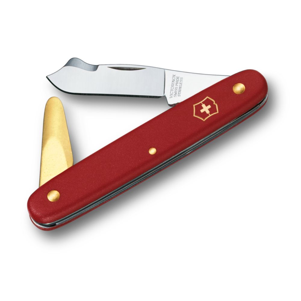 [VIC-3.9140] Budding Knife Combi 2, red