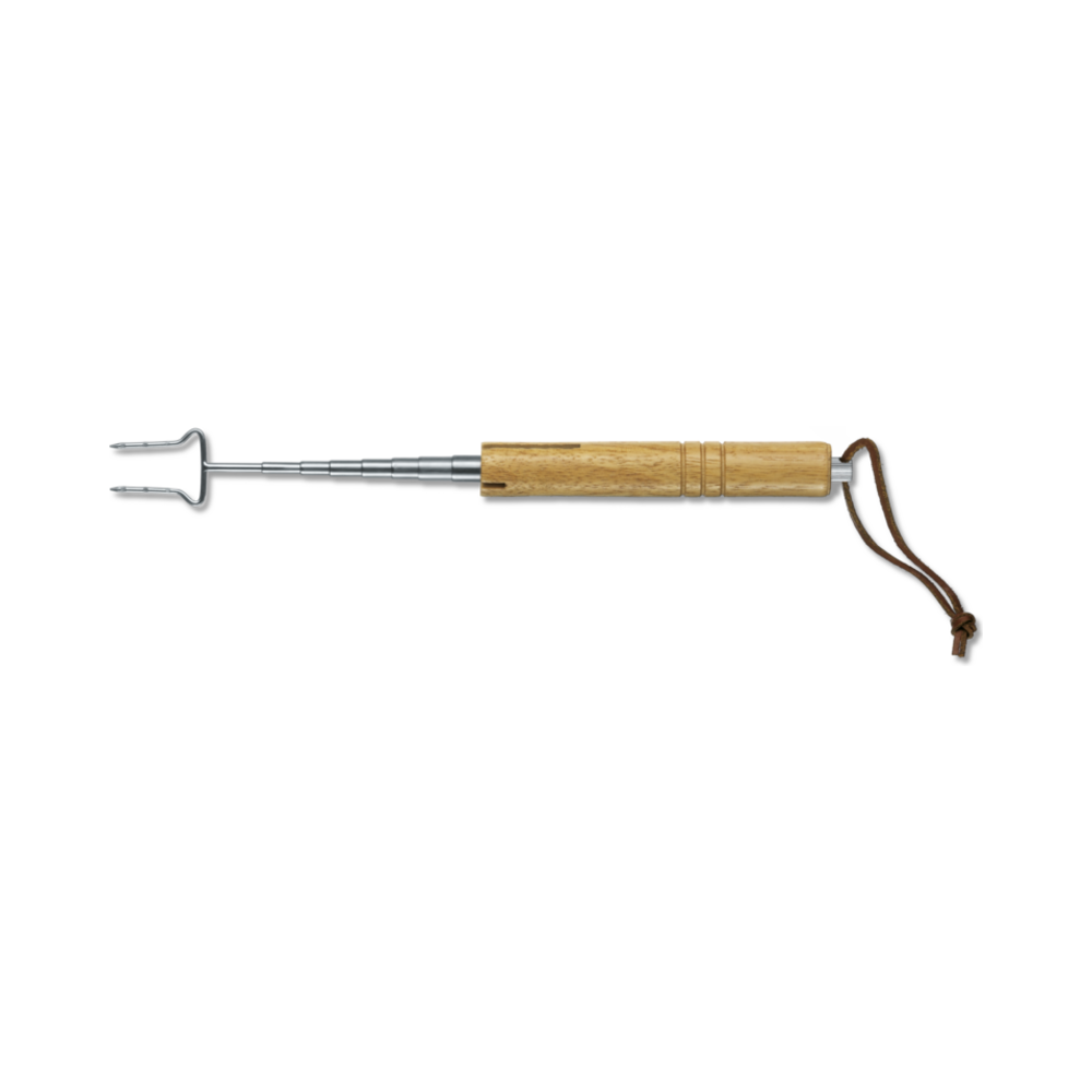 [VIC-4.2460] Barbecue fork Wood, beige