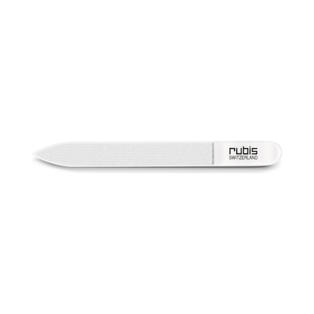 [S-VIC-8.2084.08] Glas nail file Rubis, white