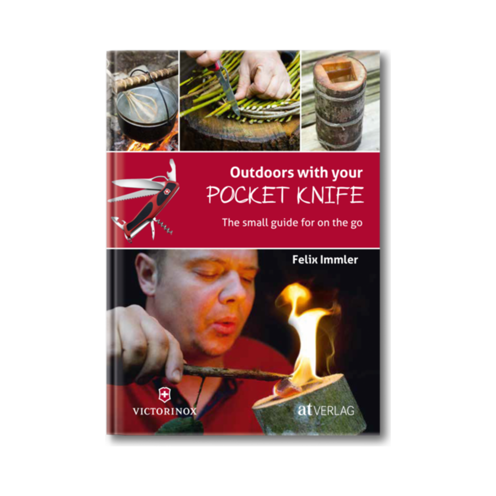 Paperback "Outdoors with your pocket knife", English