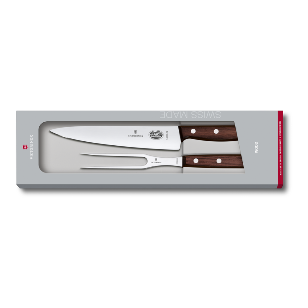 [VIC-5.1020.2G] Carving set, Wood, 2pcs, Modified maple in gift box