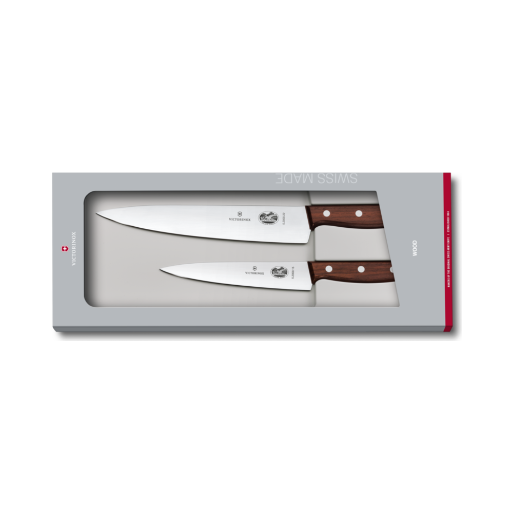 [VIC-5.1050.2G] Wood, carving set, 2pcs, modified maple, gift box
