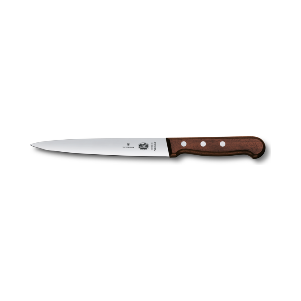 Wood, filleting knife, 18cm, straight, modified maple, gift box