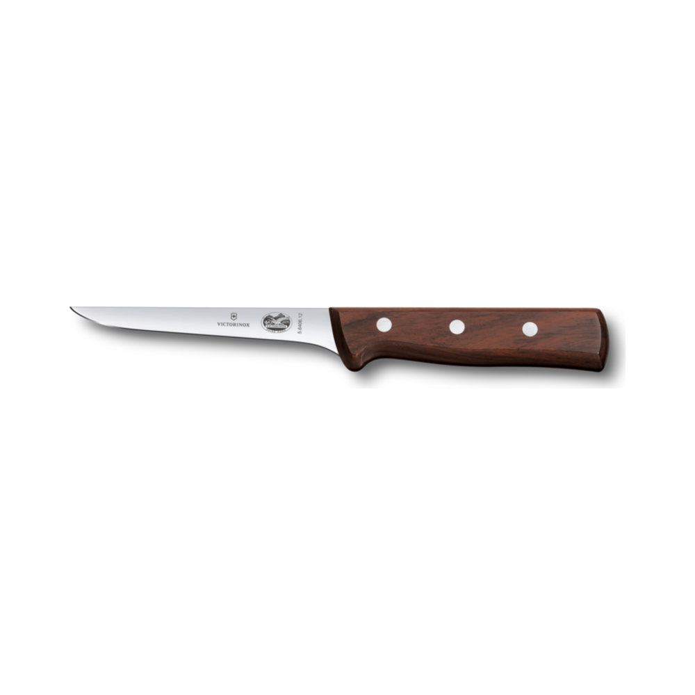 [VIC-5.6406.12] Wood, boning knife, 12cm, straight, modified maple