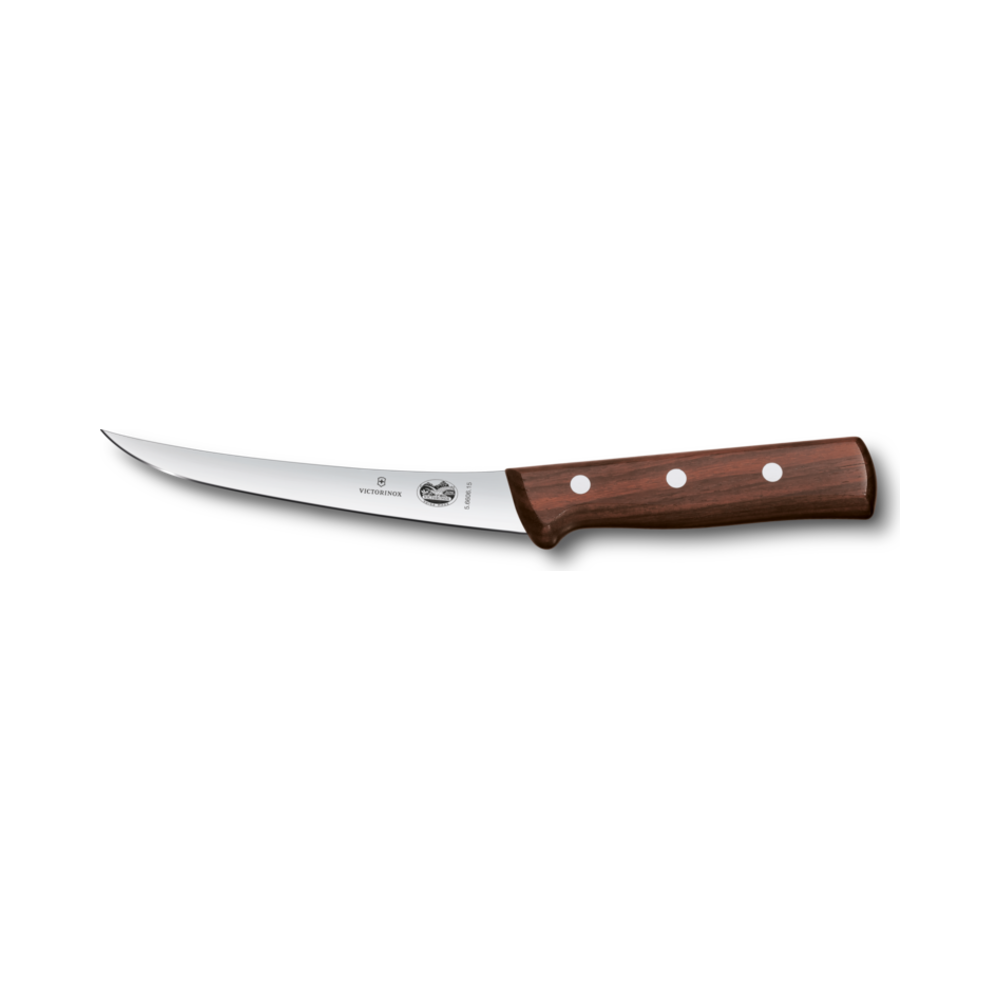 [VIC-5.6606.12] Wood, boning knife, 12cm, straight, modified maple