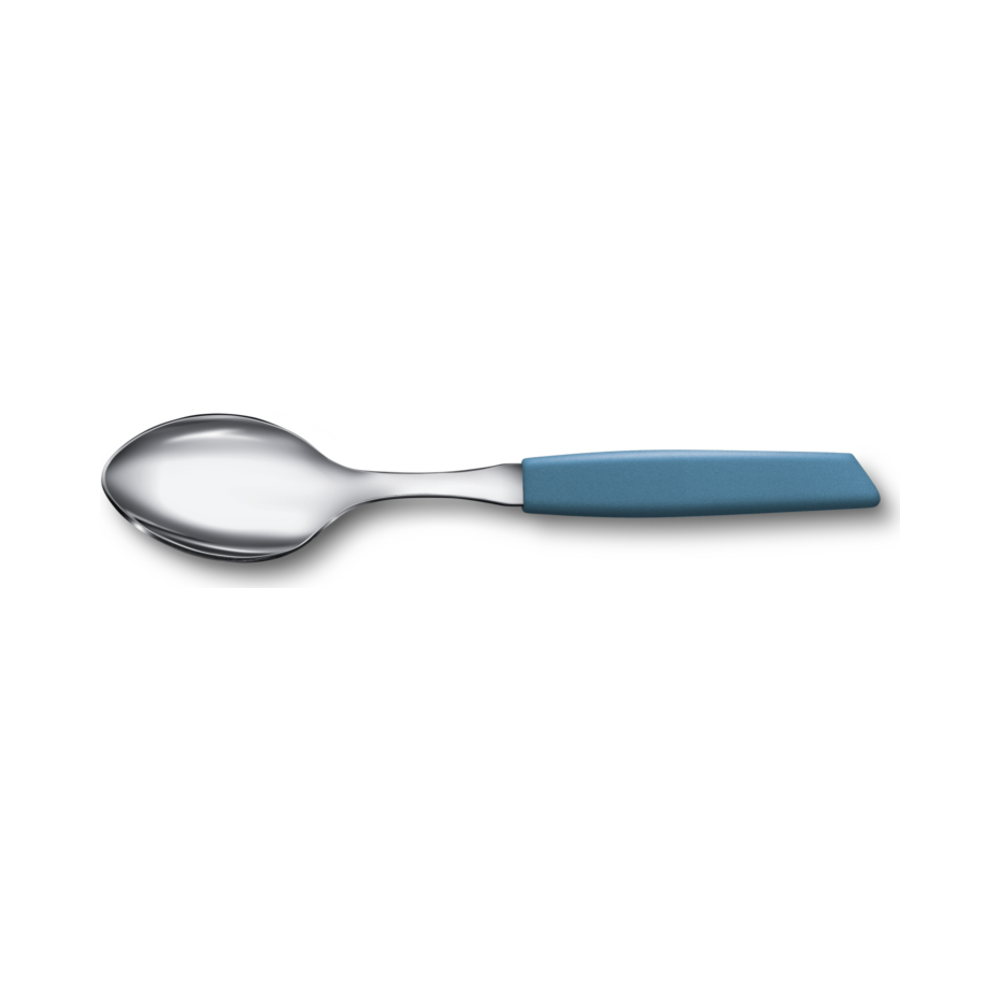 Modern, tea spoon, cornflower