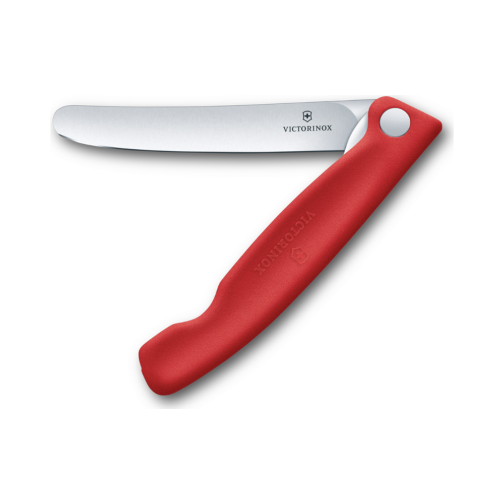Swiss Classic, picnic knife, 11cm, straight, red,box