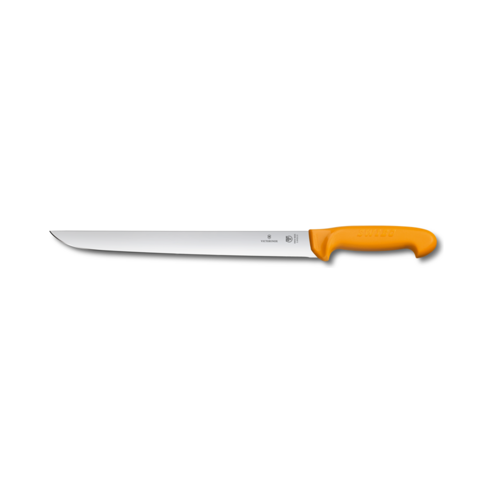 Swibo, cutlet and steak knife, 31cm, straight, orange, sb-sheath