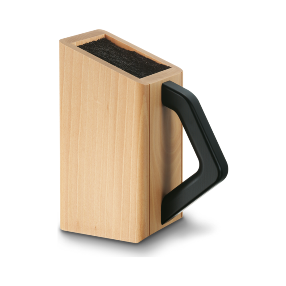 Cutlery block Universal, beechwood, empty