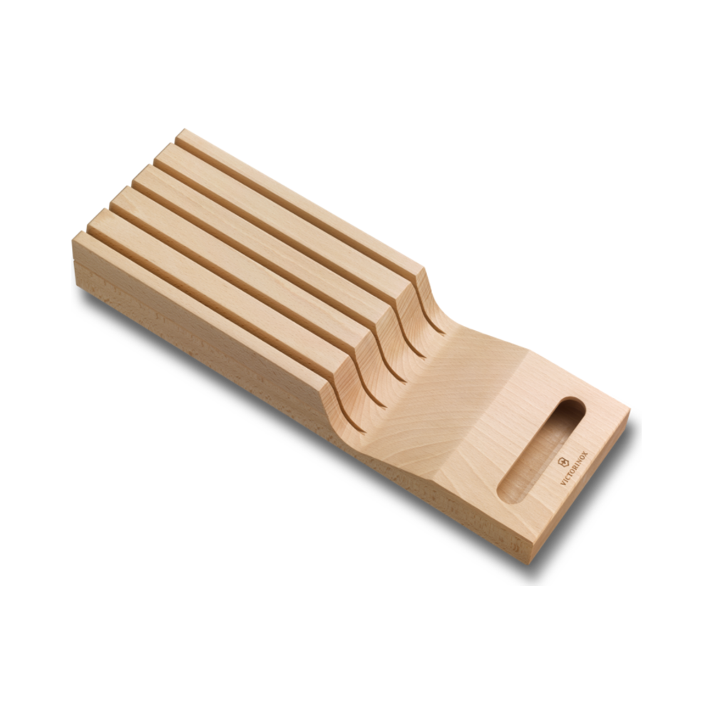 [VIC-7.7065.1] In-drawer knife holder, beechwood, empty