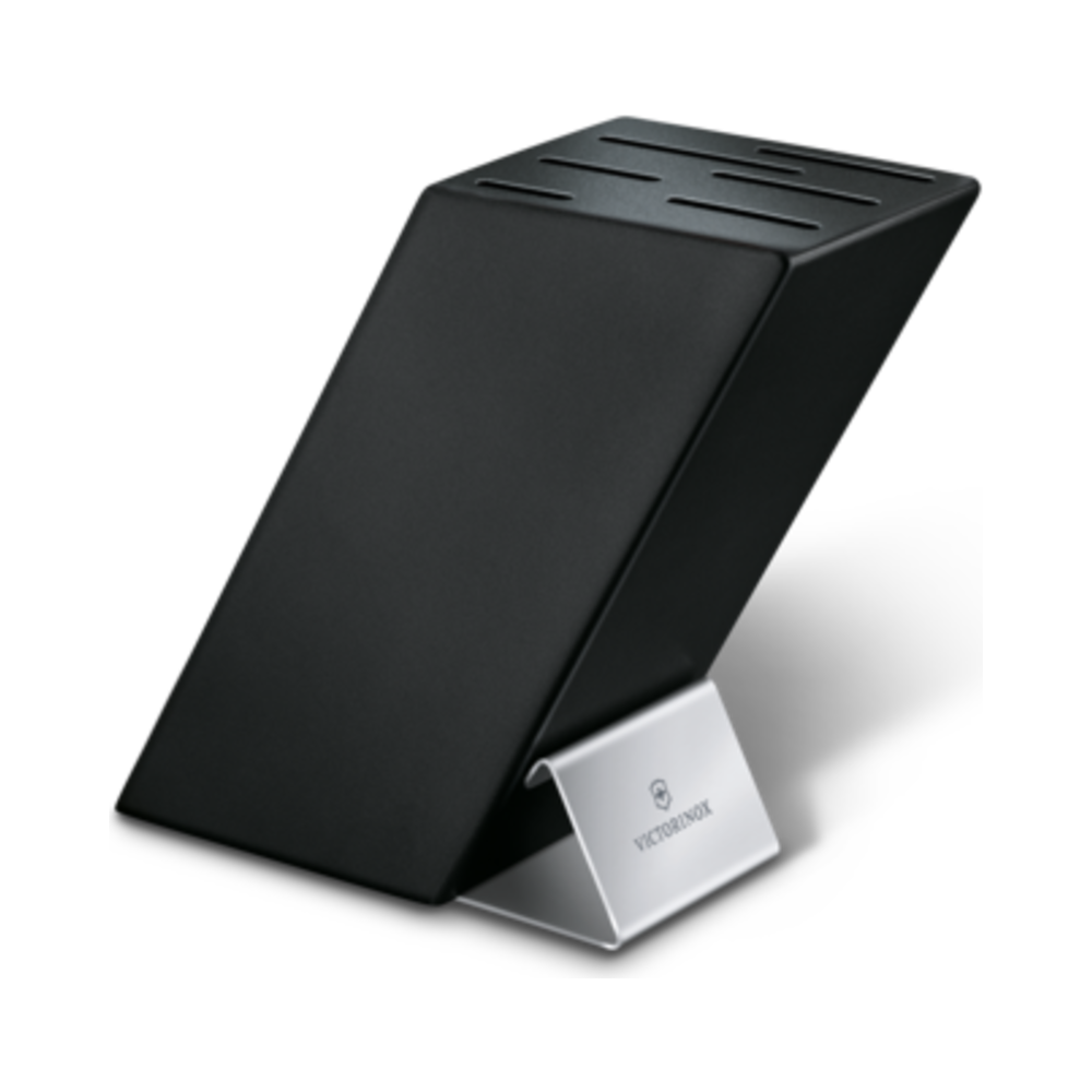[VIC-7.7086.03] Swiss Modern, cutlery block, beechwood black, empty