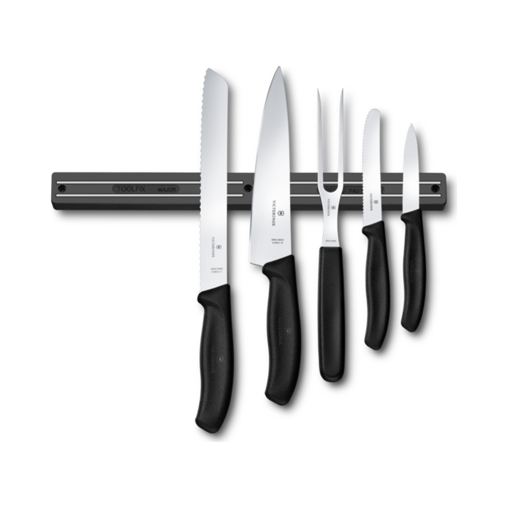 [VIC-7.7091.3] Magnetic knife bar, 35cm, black