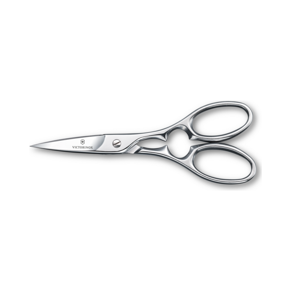 Multipurpose kitchen shears, stainless, forged
