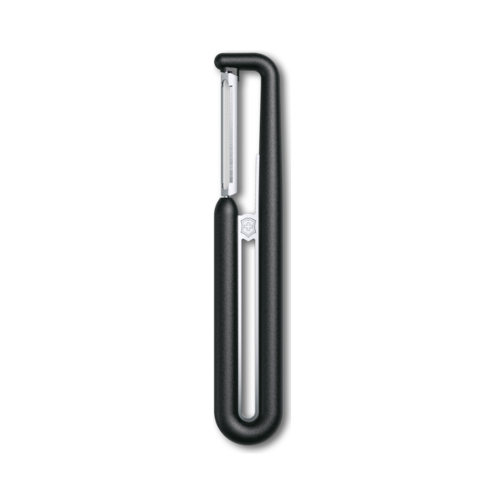 [VIC-6.0972.3] Nova-I peeler, straight, double-edge, black, giftbox
